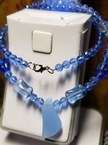 Blue Gemstone Necklace